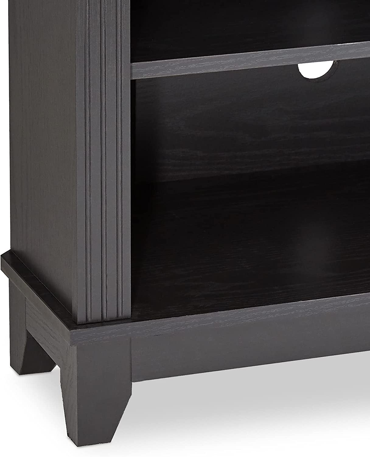 ROCKPOINT 58Inch Corner TV Stand,Home Living Room Storage Console