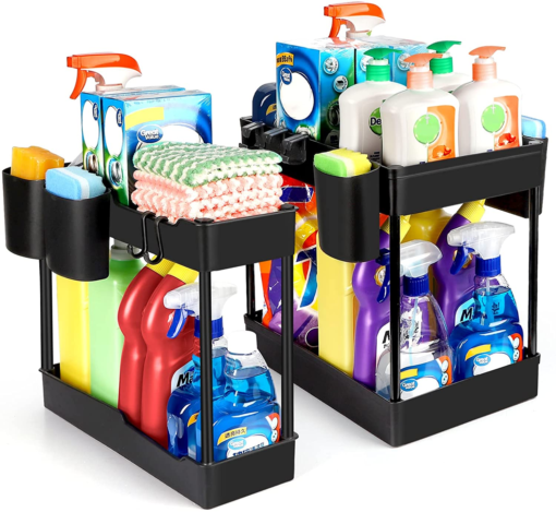 2 Pack Stackable Rack Organizer