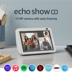 Echo Show 8 (2Nd Gen, 2021 Release) | HD Smart Display with Alexa and 13 MP Camera | Glacier White