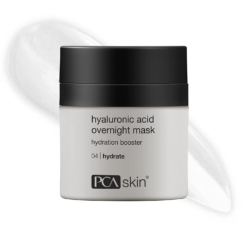 Hyaluronic Acid Overnight Face Mask for Women, Hydrating Face Mask with Hyaluronic Acid and Sodium Hyaluronate, Brightens and Hydrates Facial Skin Overnight, anti Aging Face Mask, 1.8 Oz