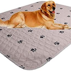 Washable Dog Pee Pads with Puppy Grooming Gloves,Puppy Pads,Reusable Pet Training Pads,Large Dog Pee Pad,Waterproof Pet Pads for Dog Bed Mat,Super Absorbing Whelping Pads