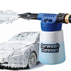 Carwash Cannon Foam Blaster Nozzle Gun for Car, Truck, Boat & More - 5 Spray Settings, Just Spray & Rinse, No Residue or Film (Packaging May Vary)