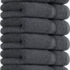 6 Pack Premium Hand Towels Set, (16 X 28 Inches) 100% cotton