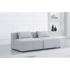 Cube 72'' Upholstered Loveseat
