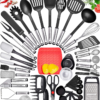 Kitchen Utensils Set Stainless Steel 44-Pcs